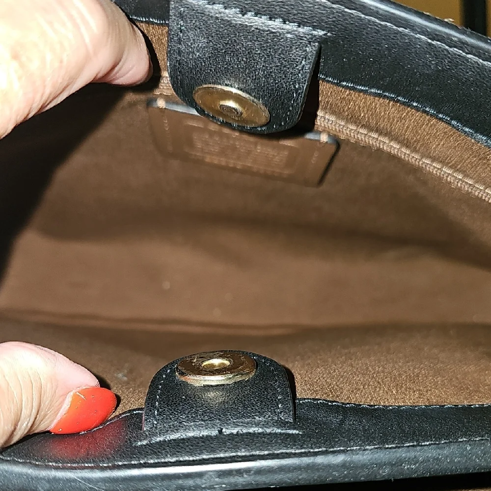 Coach Classic Brown and Tan Handbag